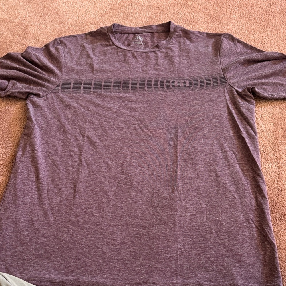Travis Mathew Maroon Short Sleeve Tee